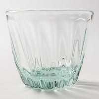 白鴉再生硝子器製作所 そば猪口モール 底泡 窓 白鴉再生硝子器製作所 琉球ガラス