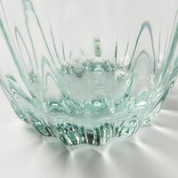 白鴉再生硝子器製作所 そば猪口モール 底泡 窓 白鴉再生硝子器製作所 琉球ガラス