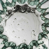 白鴉再生硝子器製作所 そば猪口モール 底泡 窓 白鴉再生硝子器製作所 琉球ガラス