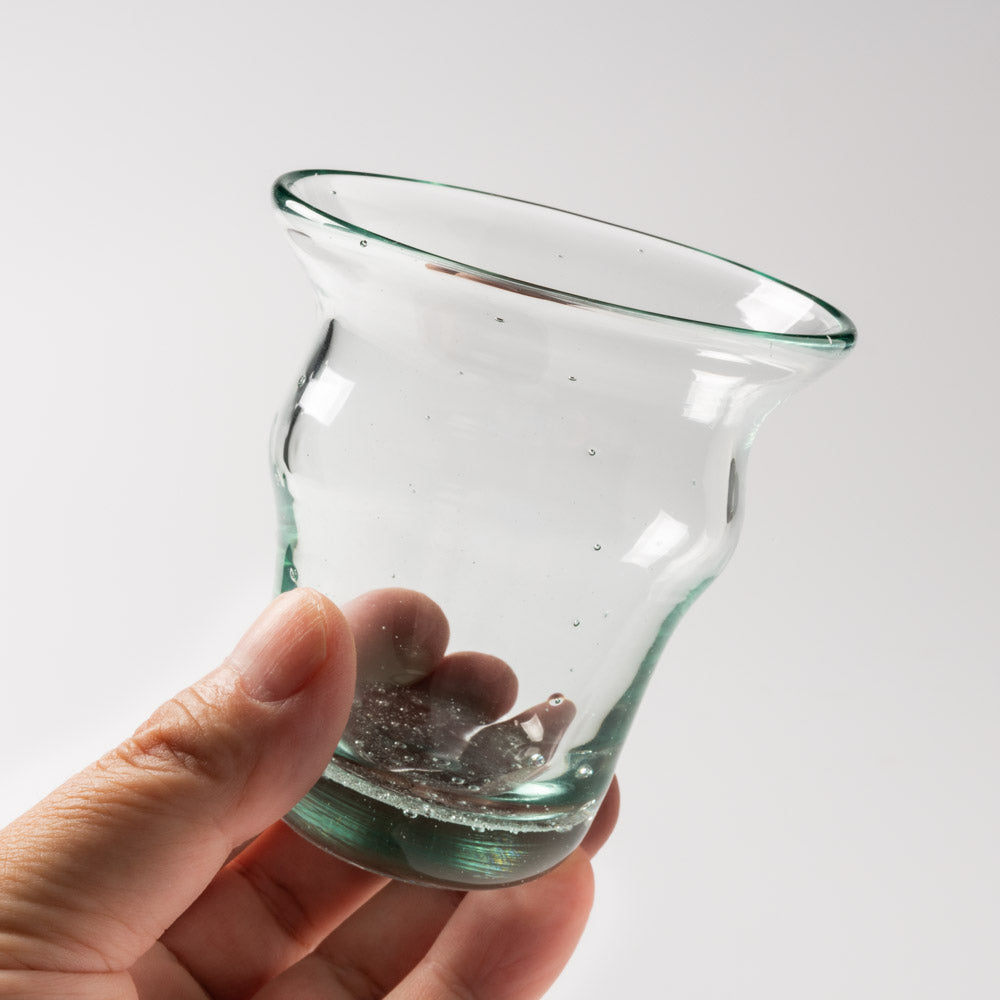 白鴉再生硝子器製作所 くびれグラス 気泡 窓 ¥3,162 大人の焼き物
