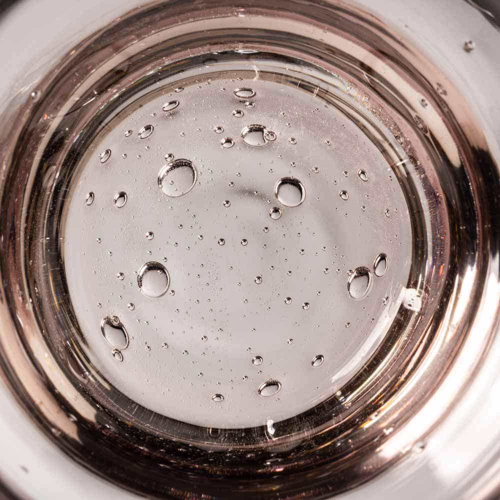 白鴉再生硝子器製作所 くびれグラス 気泡 紫 白鴉再生硝子器製作所 琉球ガラス