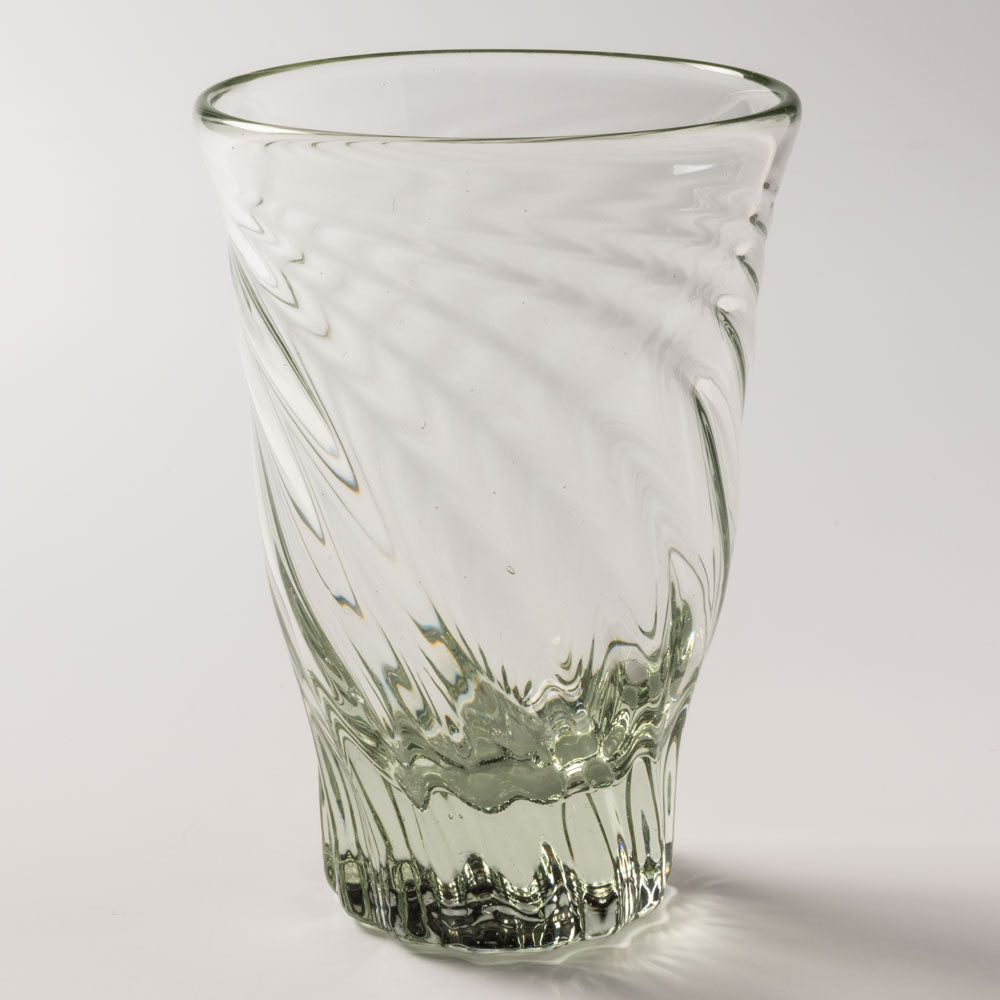 白鴉再生硝子器製作所 レデューサーグラス クリア 白鴉再生硝子器製作所 琉球ガラス