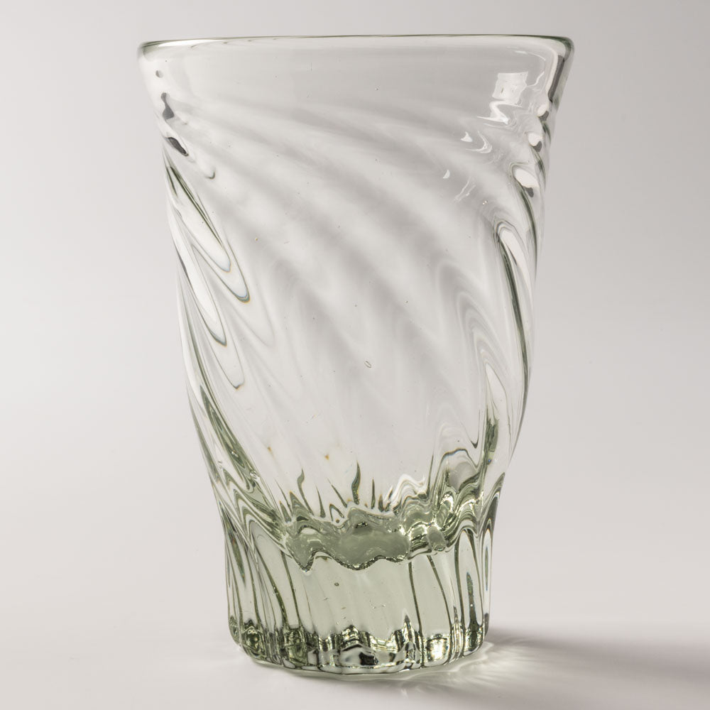 白鴉再生硝子器製作所 レデューサーグラス クリア 白鴉再生硝子器製作所 琉球ガラス