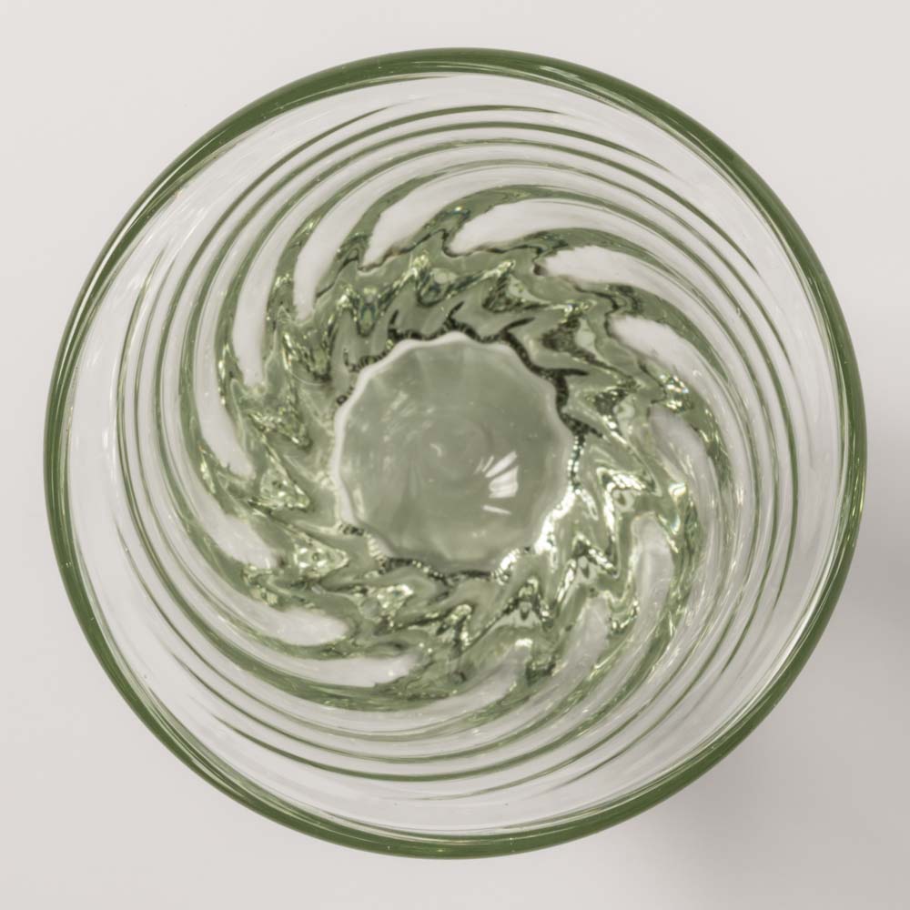 白鴉再生硝子器製作所 レデューサーグラス クリア 白鴉再生硝子器製作所 琉球ガラス