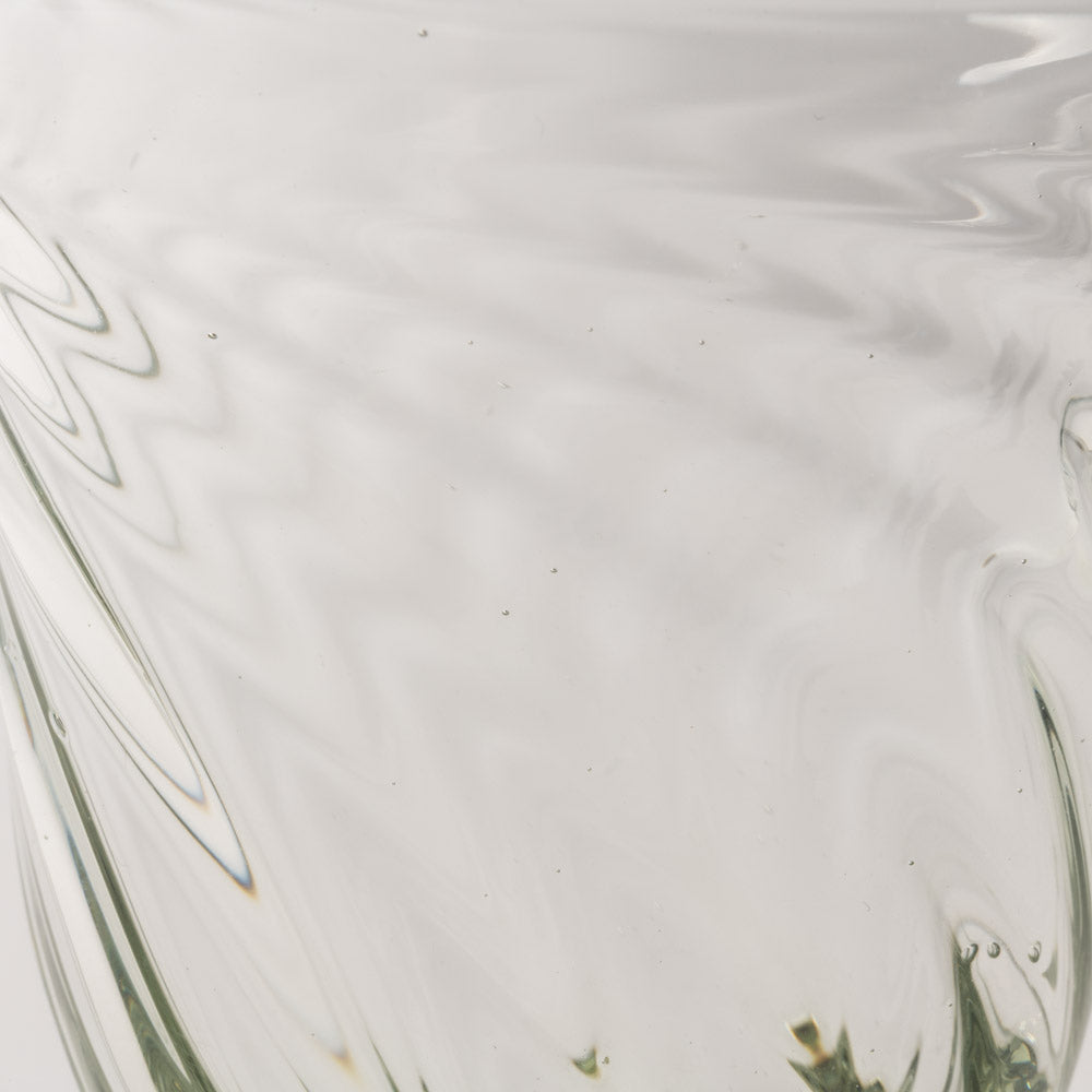 白鴉再生硝子器製作所 レデューサーグラス クリア 白鴉再生硝子器製作所 琉球ガラス