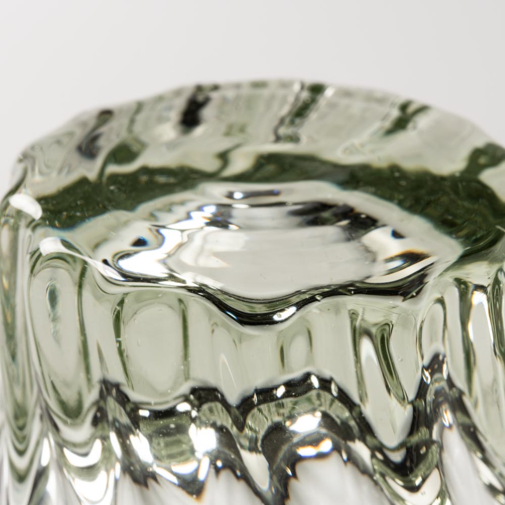 白鴉再生硝子器製作所 レデューサーグラス クリア 白鴉再生硝子器製作所 琉球ガラス