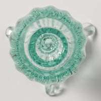 白鴉再生硝子器製作所 三つ脚モール一輪 窓 白鴉再生硝子器製作所 琉球ガラス
