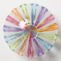 ガラス工房るん 虹 丸花器 小 ガラス工房るん ガラスもの