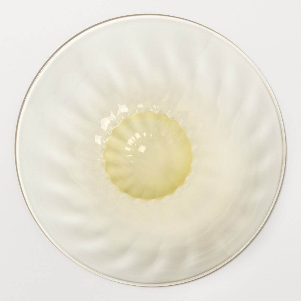 ガラス工房るん 黒豆硝子 深鉢(黄金) ガラス工房るん ガラスもの