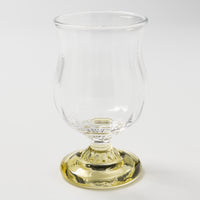 ガラス工房るん 黒豆硝子 台付グラス 小(黄金) ガラス工房るん ガラスもの