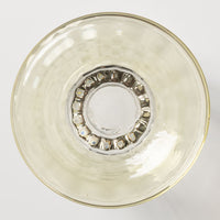 ガラス工房るん 黒豆硝子 台付グラス 小(黄金) ガラス工房るん ガラスもの