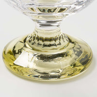 ガラス工房るん 黒豆硝子 台付グラス 大(黄金) ガラス工房るん ガラスもの