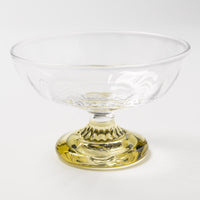 ガラス工房るん 黒豆硝子 コンポート(黄金) ガラス工房るん ガラスもの