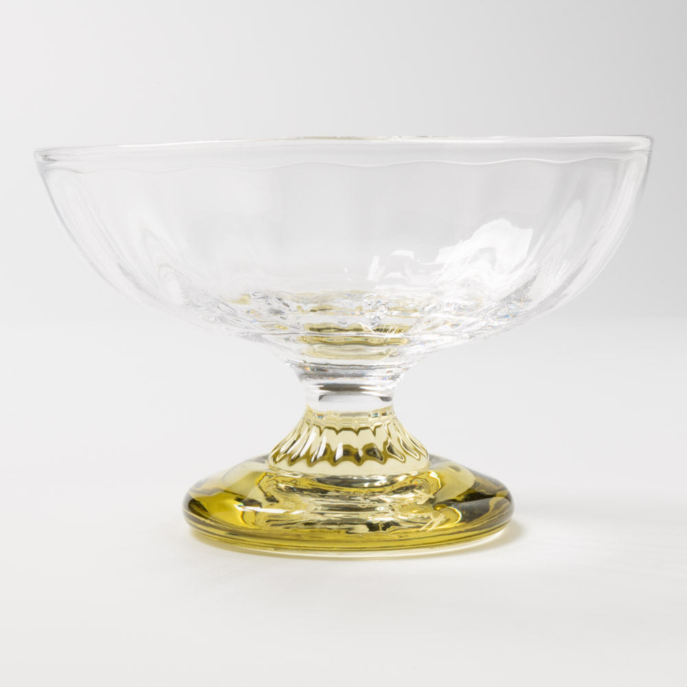 ガラス工房るん 黒豆硝子 コンポート(黄金) ガラス工房るん ガラスもの