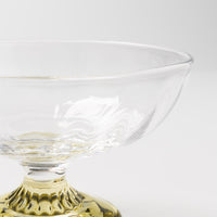 ガラス工房るん 黒豆硝子 コンポート(黄金) ガラス工房るん ガラスもの