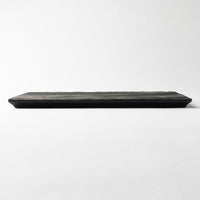 有田焼 やま平窯 木目長角プレート Black 有田焼 やま平窯 有田焼