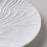 有田焼 やま平窯 木目丸小皿 White 有田焼 やま平窯 有田焼