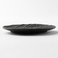 有田焼 やま平窯 木目丸小皿 Black 有田焼 やま平窯 有田焼