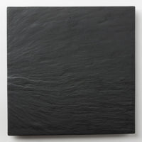 有田焼 やま平窯 硯石正角プレート 21㎝ Black 有田焼 やま平窯 有田焼