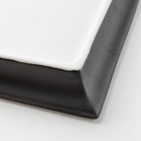 有田焼 やま平窯 硯石長角プレート Black 有田焼 やま平窯 有田焼