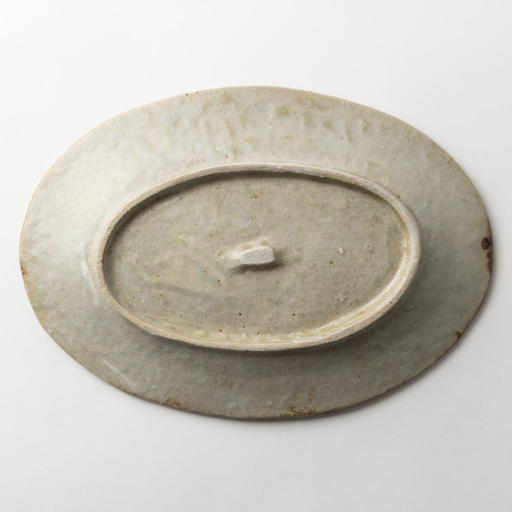 作家 加賀美円 安南手 オーバルリム皿(中) 作家 加賀美円 陶磁器作家もの