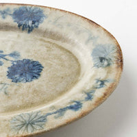 作家 加賀美円 安南手 オーバルリム皿(中) 作家 加賀美円 陶磁器作家もの
