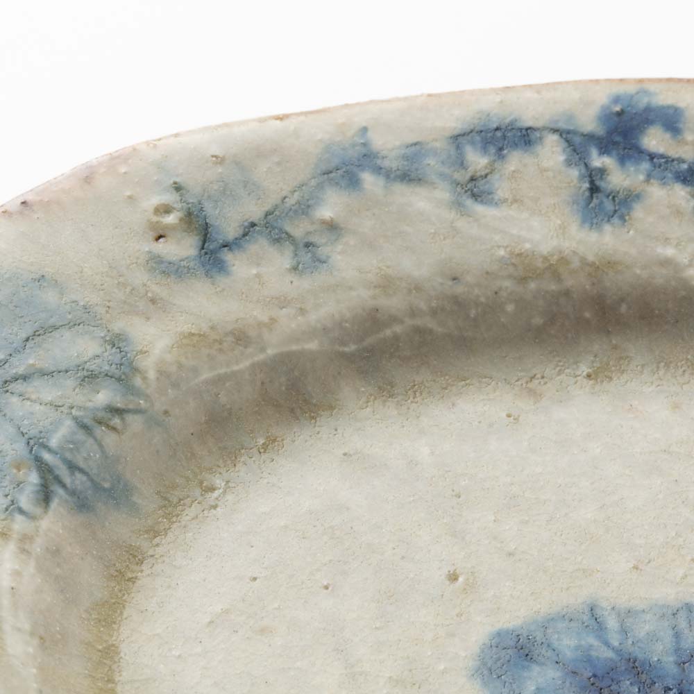 作家 加賀美円 安南手 オーバルリム皿(中) 作家 加賀美円 陶磁器作家もの