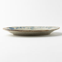 作家 加賀美円 安南手 オーバルリム皿(小) 作家 加賀美円 陶磁器作家もの