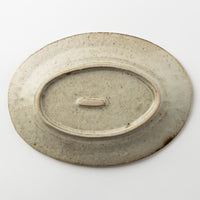 作家 加賀美円 安南手 オーバルリム皿(小) 作家 加賀美円 陶磁器作家もの