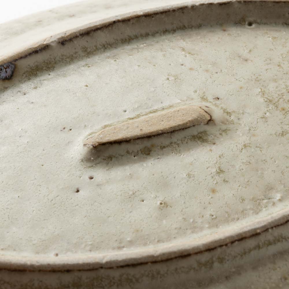 作家 加賀美円 安南手 オーバルリム皿(小) 作家 加賀美円 陶磁器作家もの