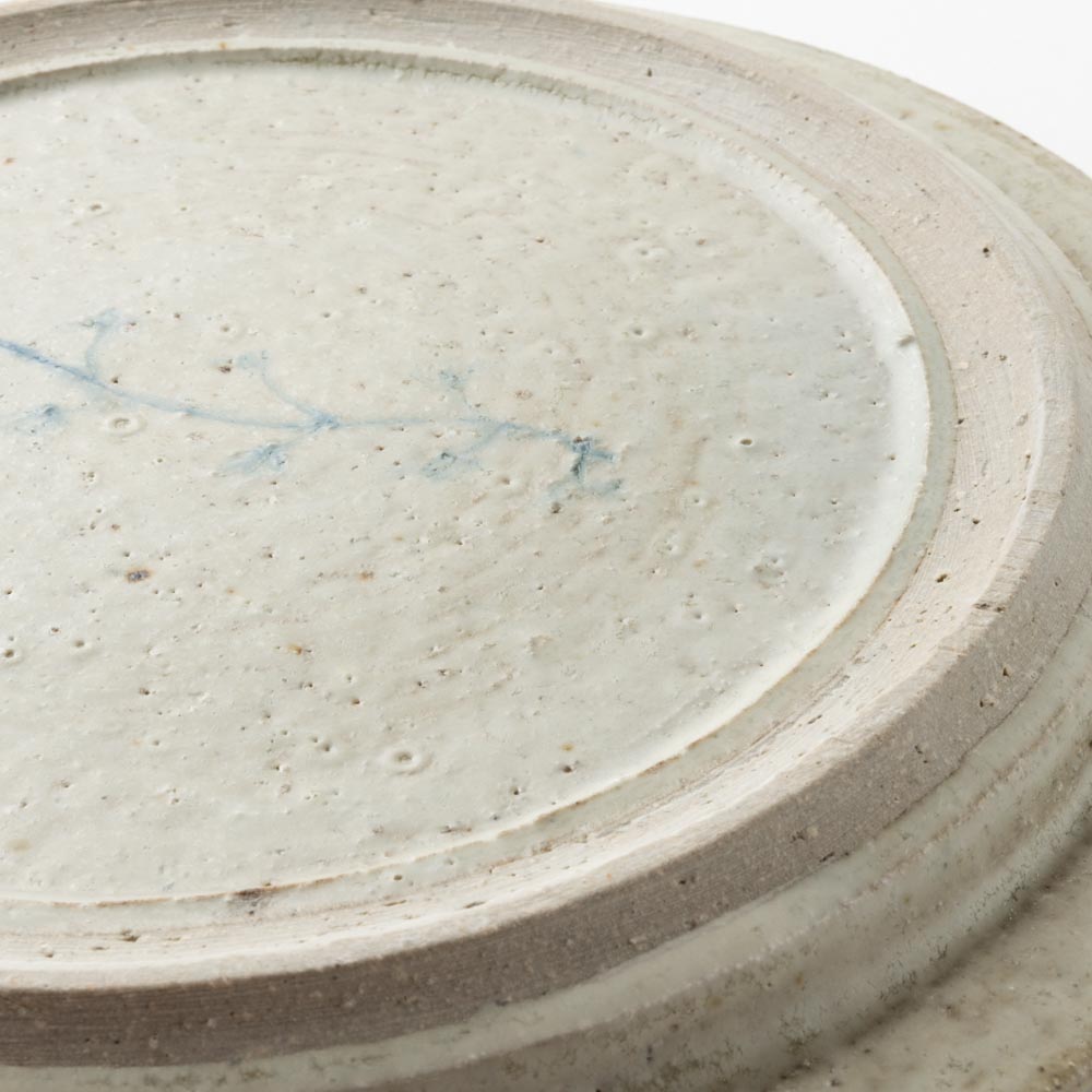 作家 加賀美円 安南手 7.5寸リム皿 作家 加賀美円 陶磁器作家もの