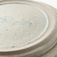 作家 加賀美円 安南手 7.5寸リム皿 作家 加賀美円 陶磁器作家もの