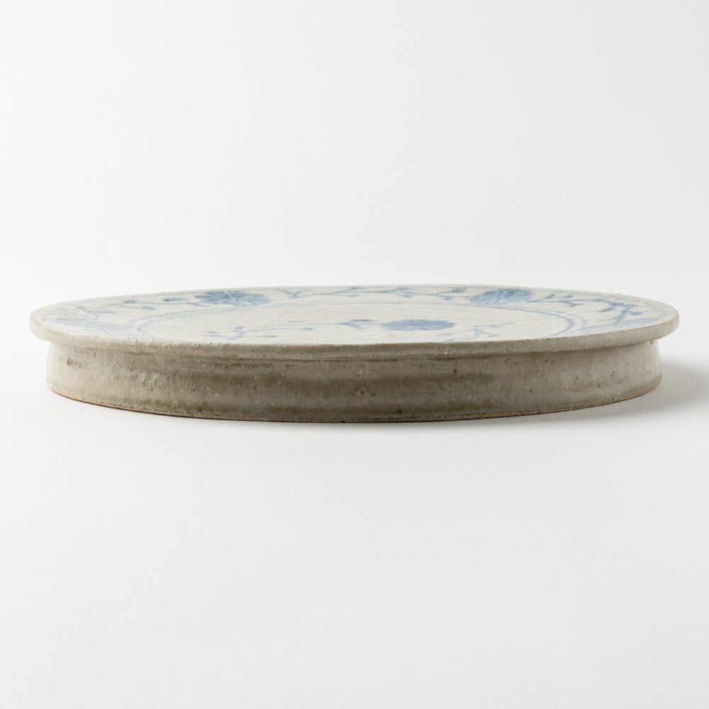 作家 加賀美円 安南手 7寸プレート皿 作家 加賀美円 陶磁器作家もの