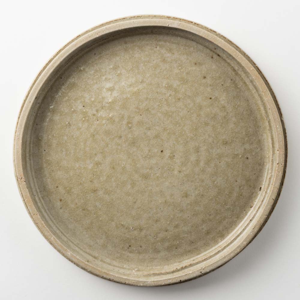 作家 加賀美円 安南手 7寸プレート皿 作家 加賀美円 陶磁器作家もの