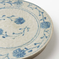 作家 加賀美円 安南手 7寸プレート皿 作家 加賀美円 陶磁器作家もの