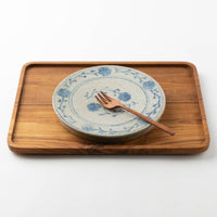 作家 加賀美円 安南手 7寸プレート皿 作家 加賀美円 陶磁器作家もの