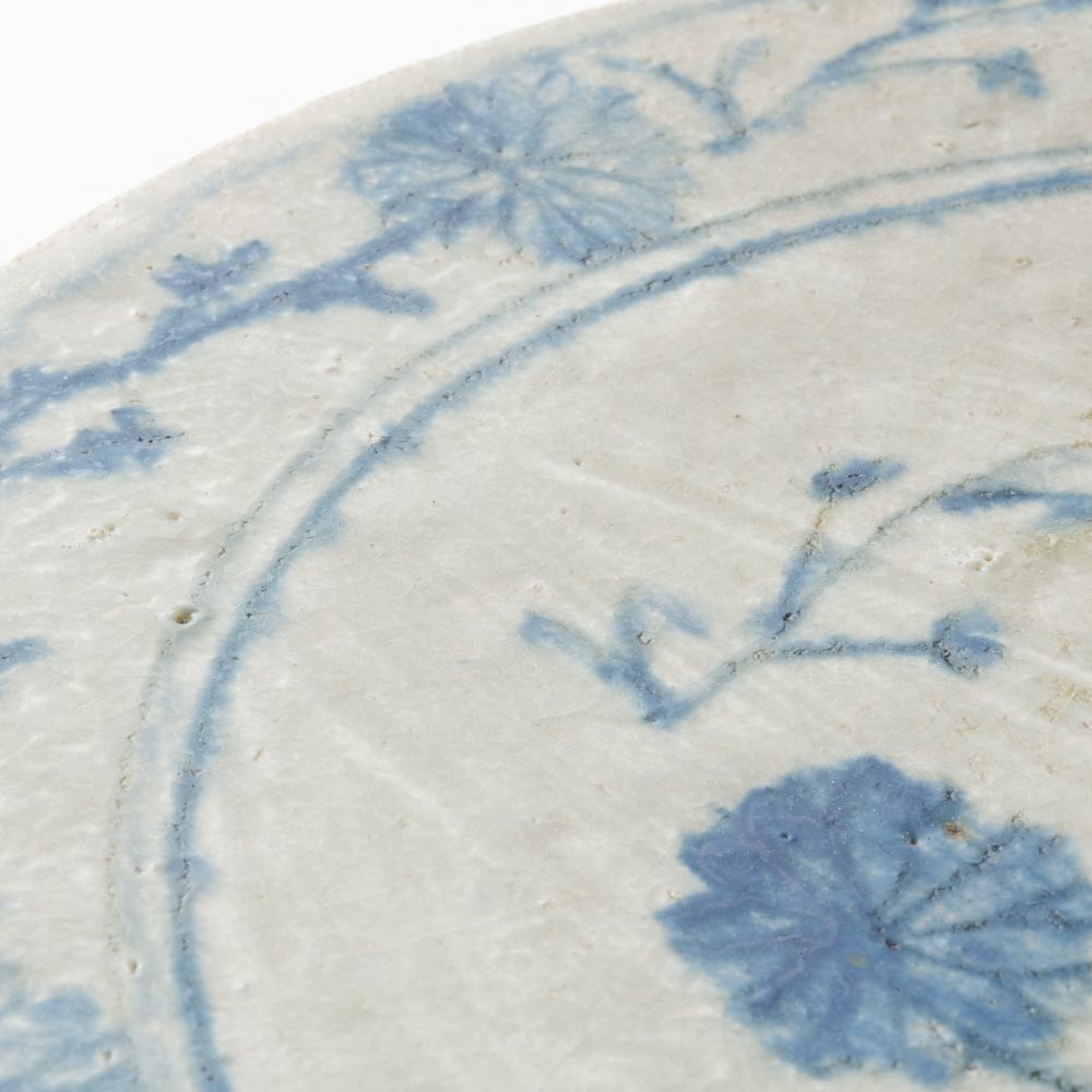 作家 加賀美円 安南手 7寸プレート皿 作家 加賀美円 陶磁器作家もの