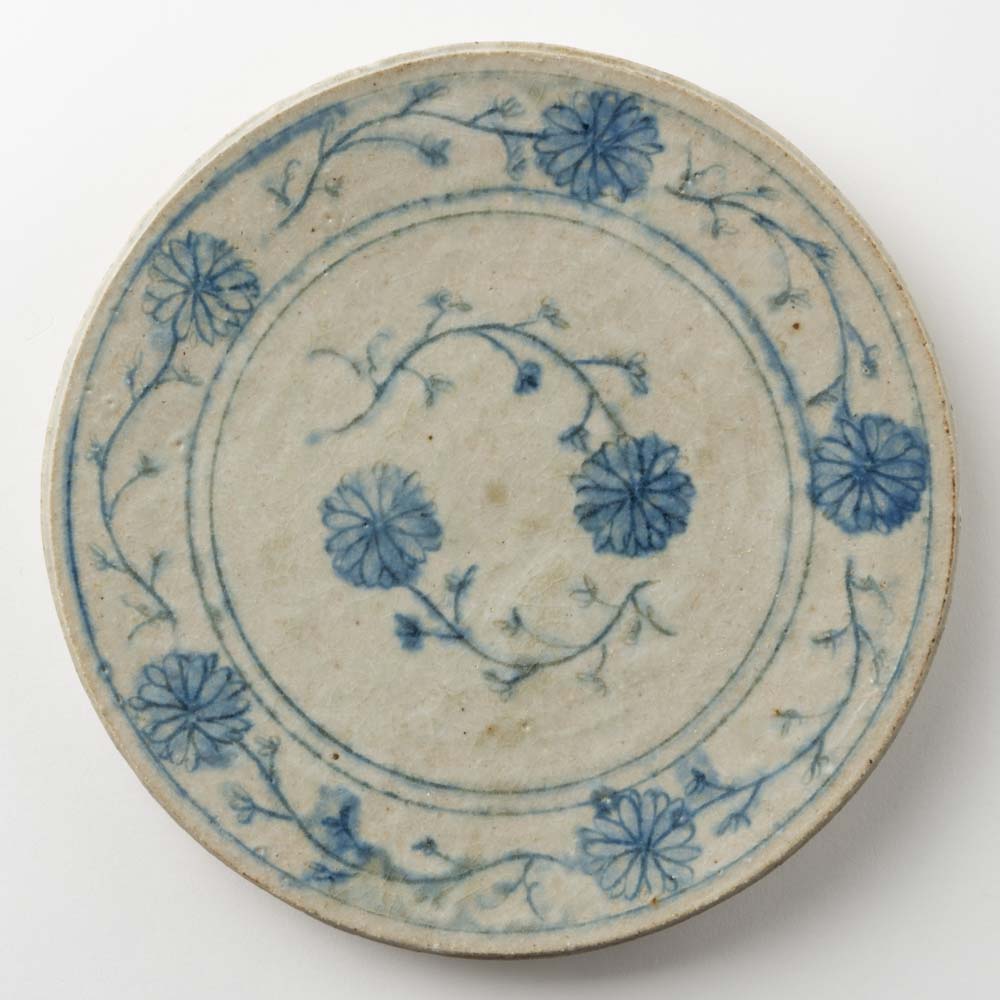 作家 加賀美円 安南手 6寸プレート皿 作家 加賀美円 陶磁器作家もの