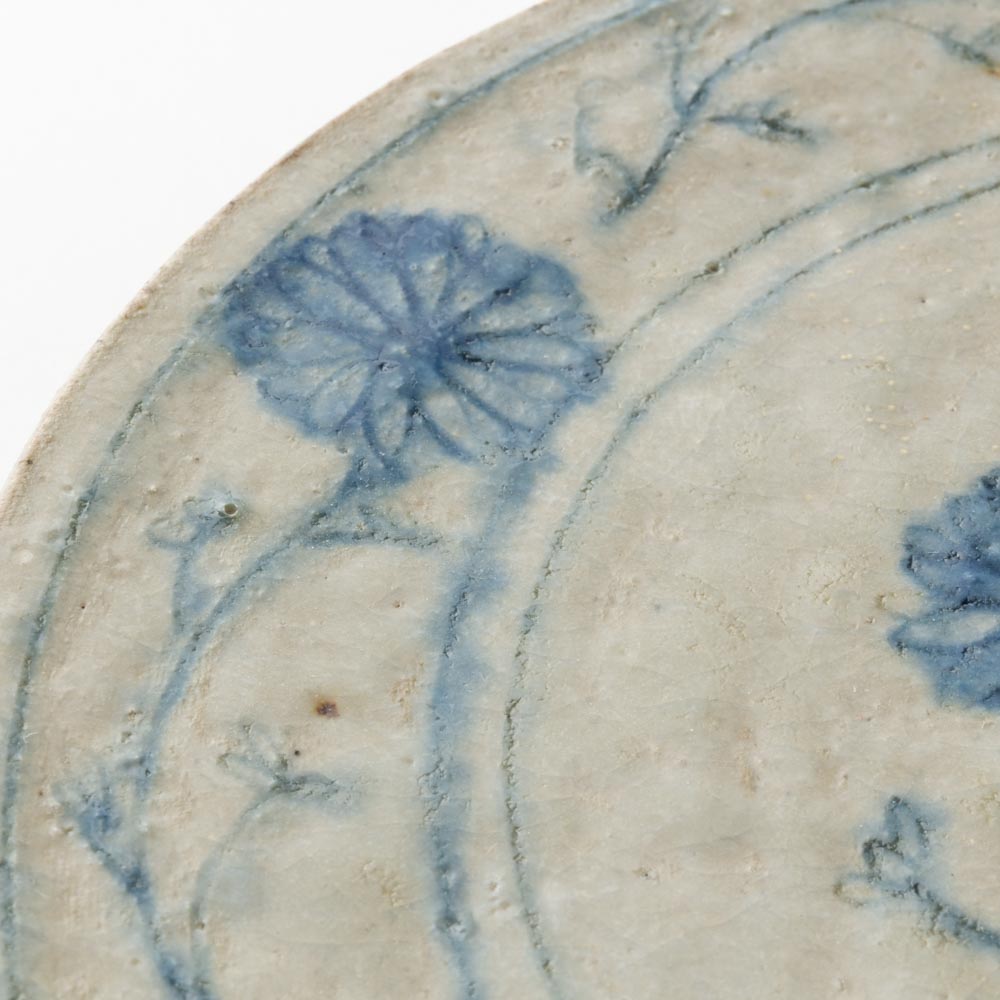 作家 加賀美円 安南手 6寸プレート皿 作家 加賀美円 陶磁器作家もの