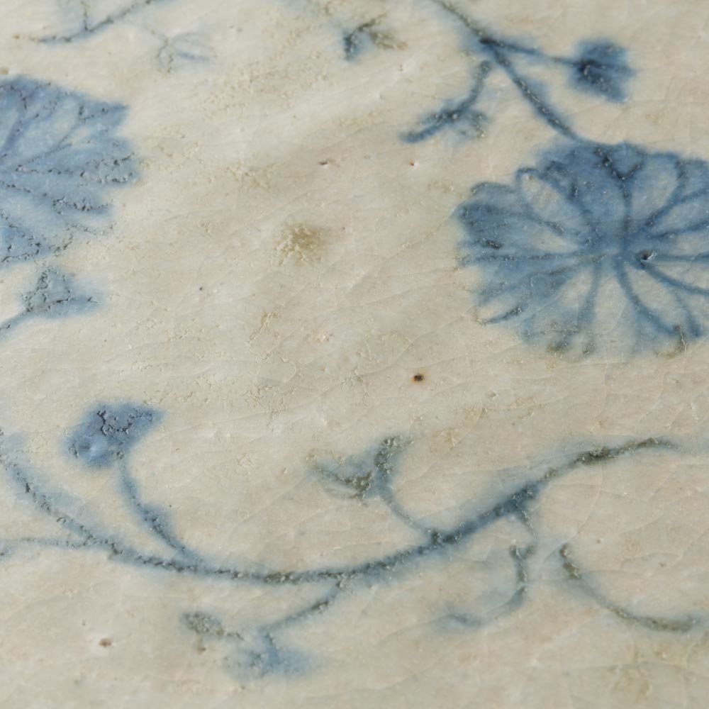 作家 加賀美円 安南手 6寸プレート皿 作家 加賀美円 陶磁器作家もの