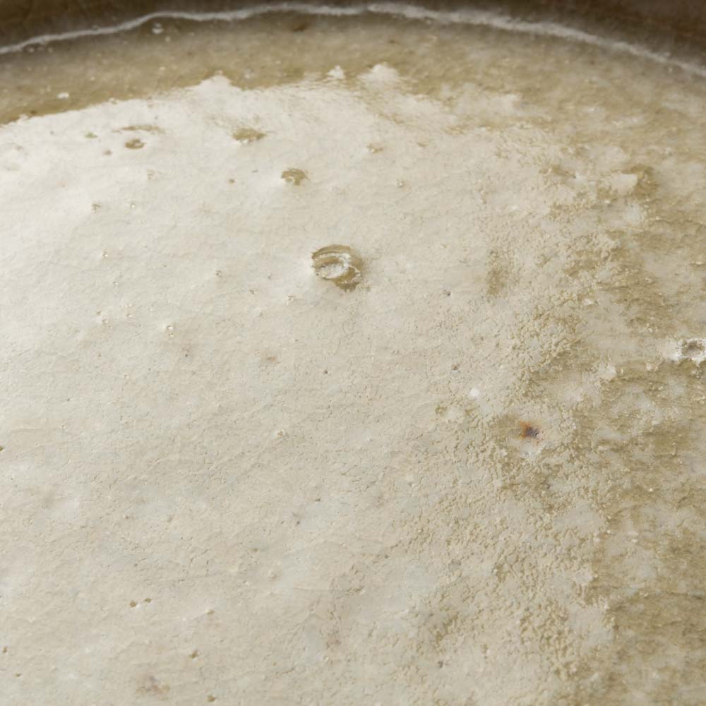 作家 加賀美円 安南手 6寸プレート皿 作家 加賀美円 陶磁器作家もの