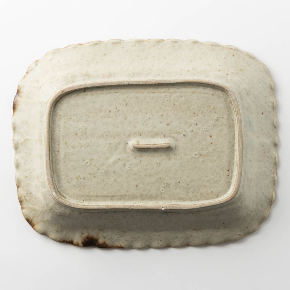 作家 加賀美円 安南手 角丸鉢 作家 加賀美円 陶磁器作家もの