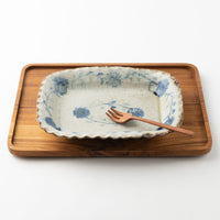 作家 加賀美円 安南手 角丸鉢 作家 加賀美円 陶磁器作家もの