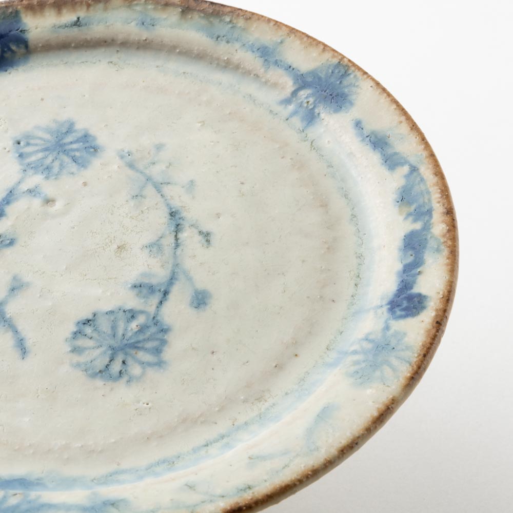 作家 加賀美円 安南手 5寸コンポート 作家 加賀美円 陶磁器作家もの