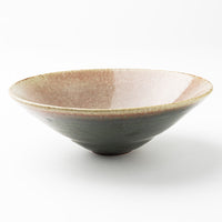 作家 亀井紀子 紅彩 五寸鉢 作家 亀井紀子 陶磁器作家もの