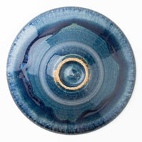 作家 亀井紀子 青彩 五寸鉢 作家 亀井紀子 陶磁器作家もの