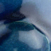 作家 亀井紀子 青彩 五寸鉢 作家 亀井紀子 陶磁器作家もの