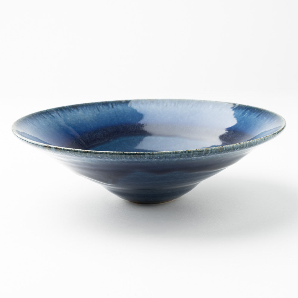 作家 亀井紀子 青彩 七寸鉢 作家 亀井紀子 陶磁器作家もの