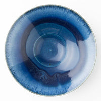 作家 亀井紀子 青彩 七寸鉢 作家 亀井紀子 陶磁器作家もの