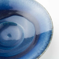 作家 亀井紀子 青彩 七寸鉢 作家 亀井紀子 陶磁器作家もの